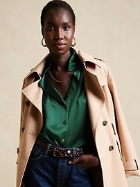 Silk Resort Shirt | Banana Republic (US)