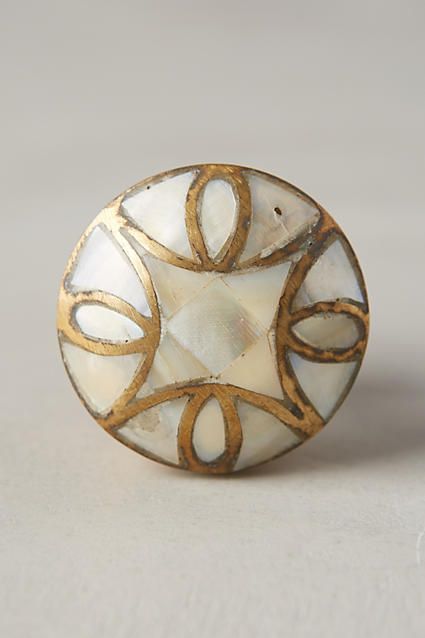 Mother-Of-Pearl Knob | Anthropologie (US)