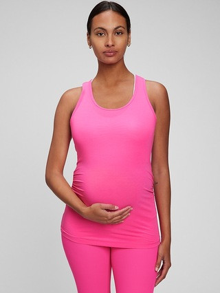 Maternity GapFit Breathe Racerback Tank Top | Gap (CA)