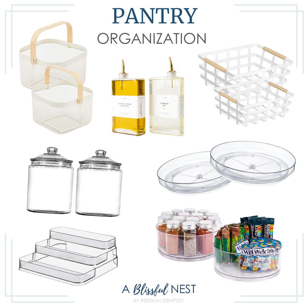 Clear containers and simple bins make pantry life so much smoother. Grab the pieces here.
lazy susan turntable, acrylic spice rack, acrylic lazy susan, glass jar with lid, pantry baskets, oil dispenser bottle, metal mesh steel baskets #LTKFindsUnder50 #LTKFindsUnder100 

 #LTKHome