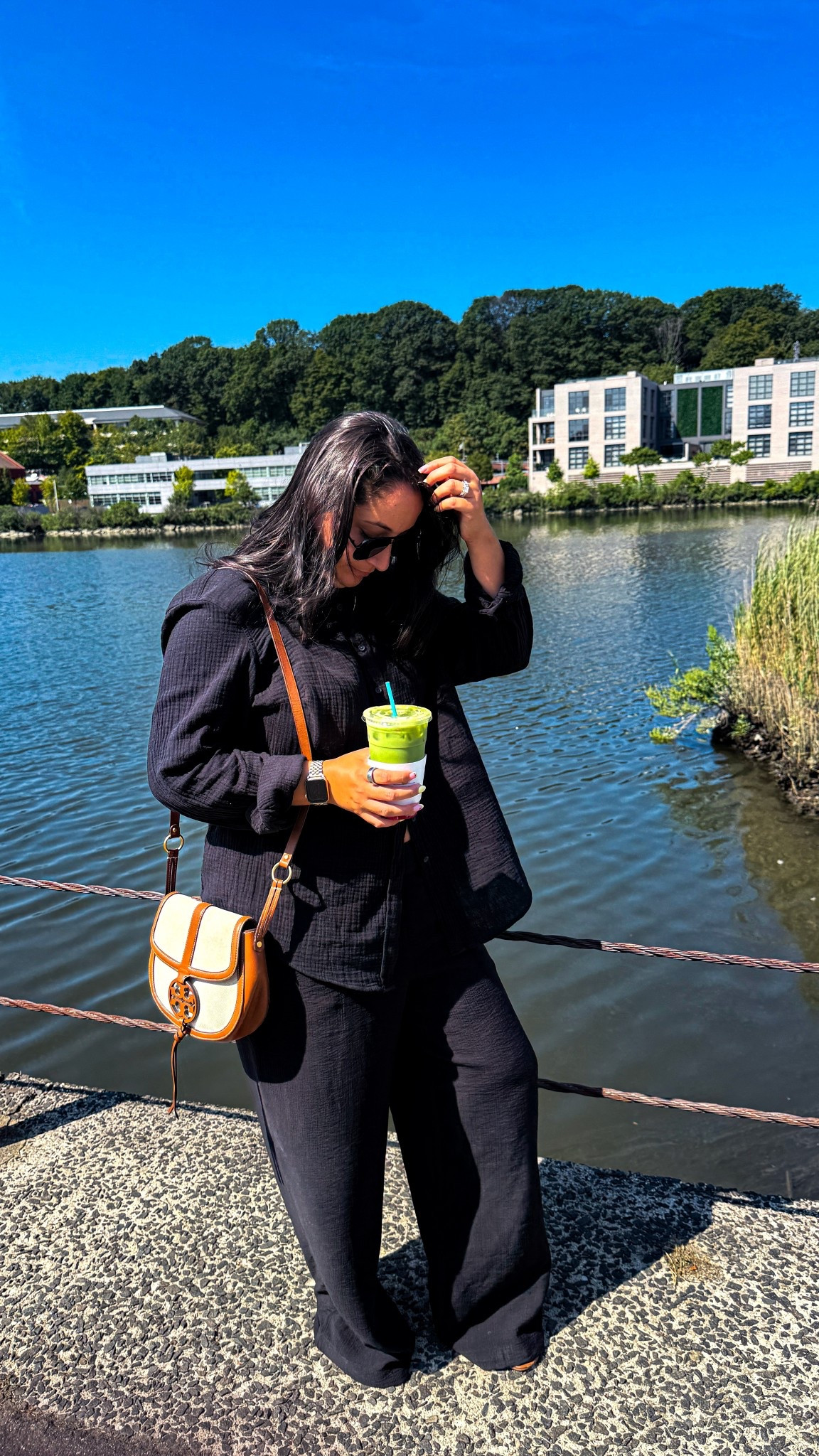Westport, you’ll always have my heart 💙☀️ Sunny waterfront views, matcha in hand, and all the small-town coastal vibes I’ll forever love and miss. Not pictured: the full-body rash I woke up with… and the emergency Target outfit I had to buy that morning. 

#WestportCT #CoastalLiving #WaterfrontViews #MatchaLover #TravelConnecticut

#LTKFindsUnder100 #LTKMidsize #LTKTravel