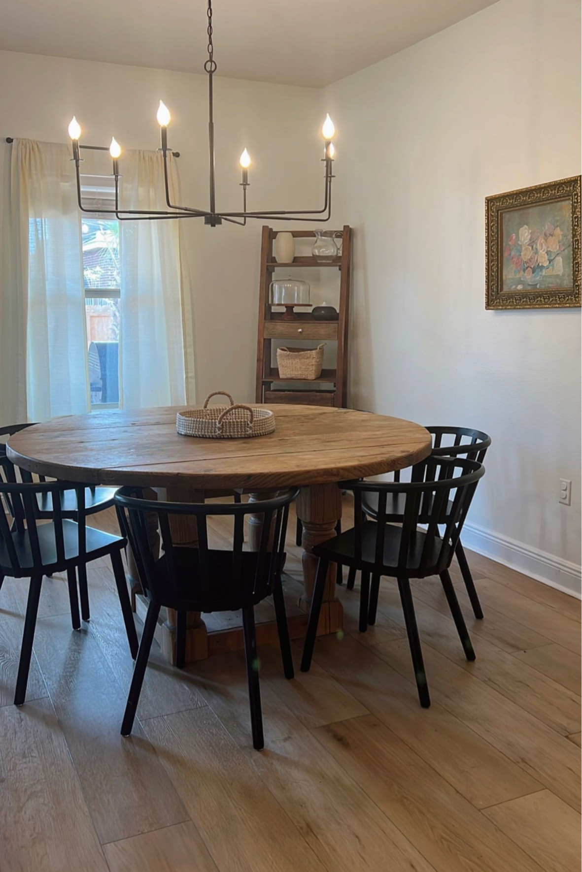 #ltkhome dining chairs, light fixture, dining table 

#LTKhome