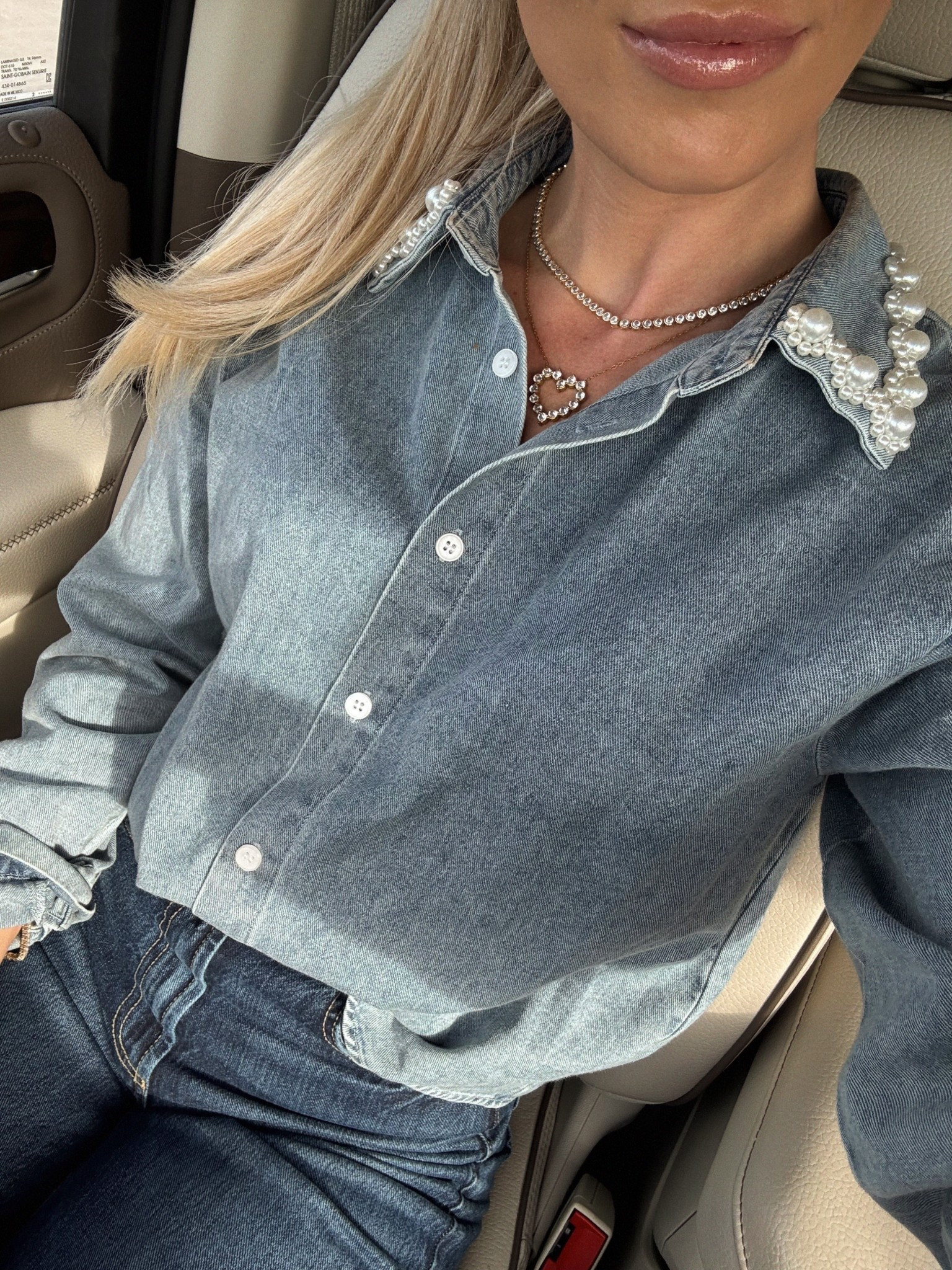 Denim on denim kinda day 💙 

#LTKootd #LTKBeauty #LTKPetite