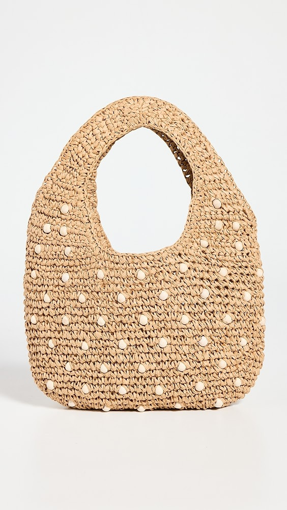 Micro Straw Beaded Bag | Shopbop