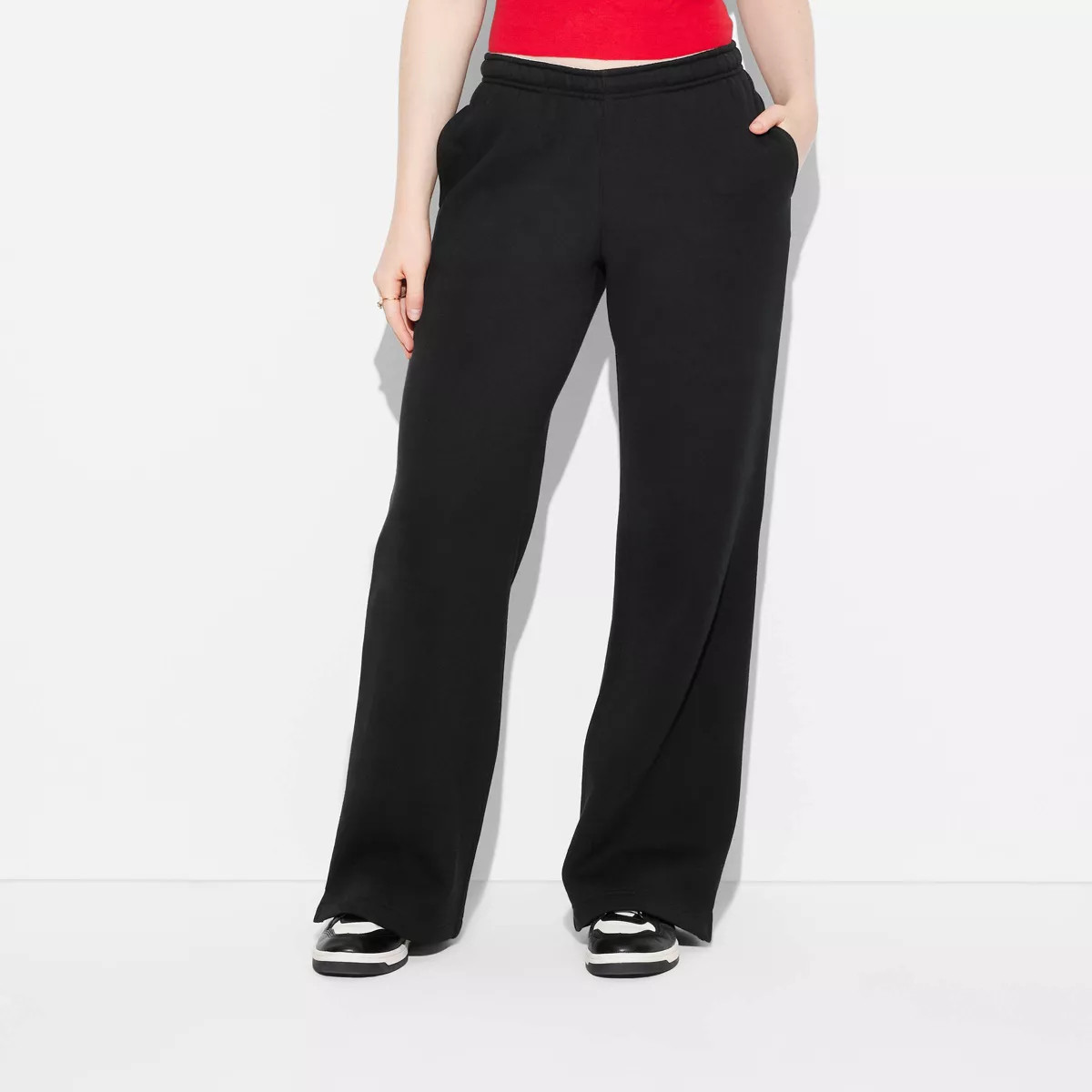 Women's High-Rise Straight Leg Sweatpants - Wild Fable™ | Target