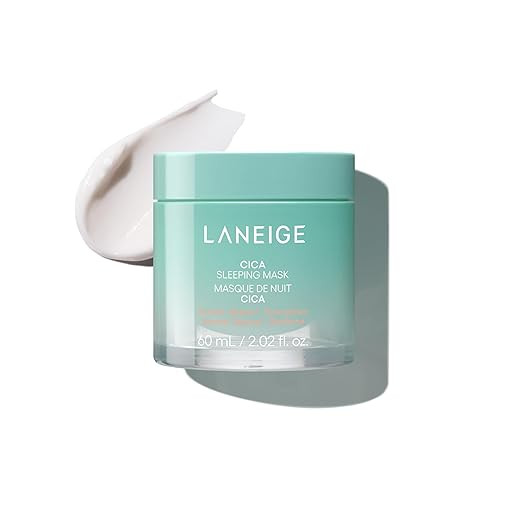 LANEIGE Cica Sleeping Mask: Korean Sensitive Skin Sleeping Mask for Soothing Hydration & Barrier ... | Amazon (US)