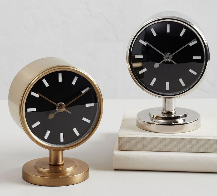 Flemming Desktop Clock | Pottery Barn (US)