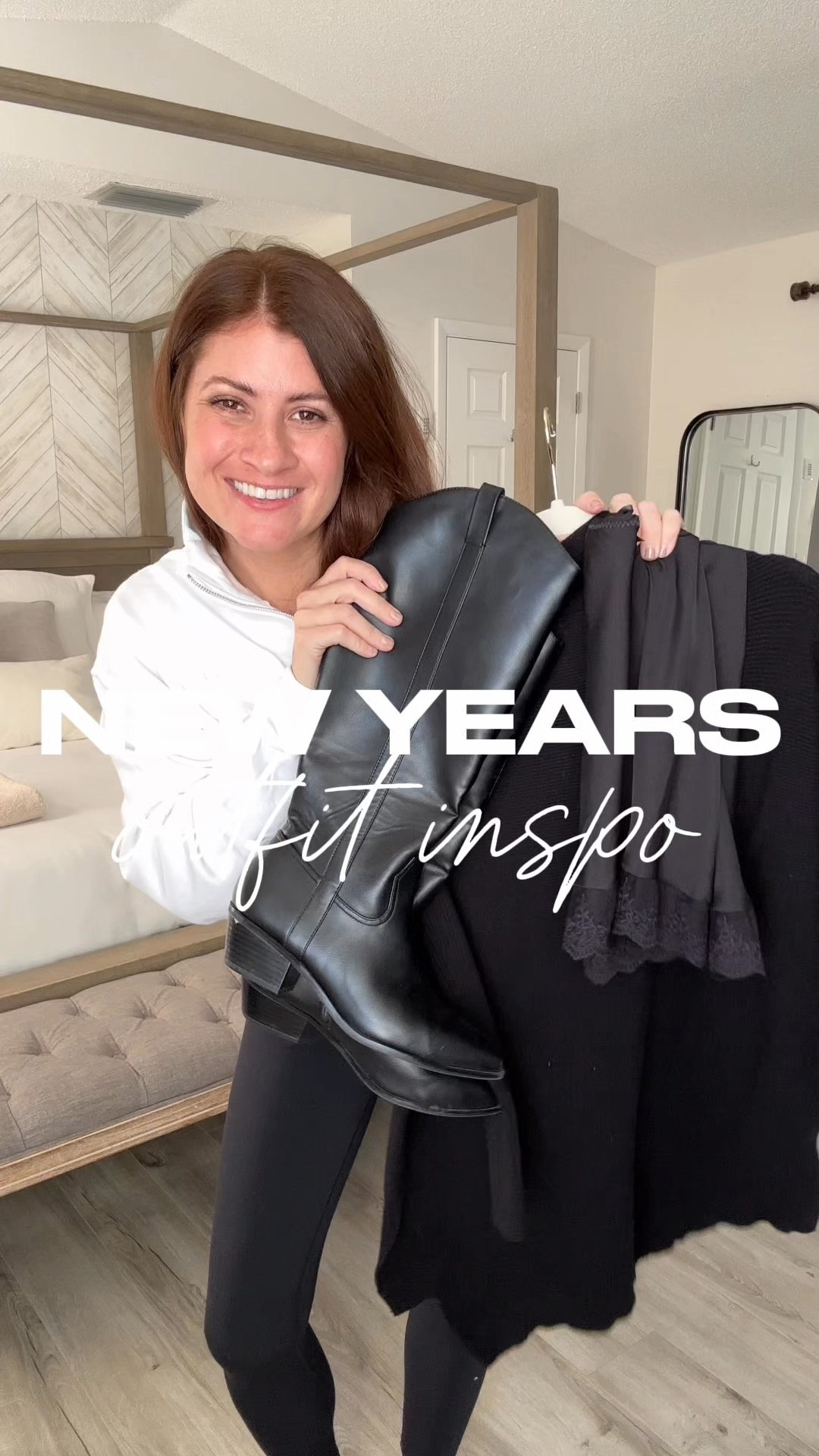 ✨C0mment SHOP✨

Cozy ✨ but make it chic ✨ This is my kind of New Year’s outfit— comfy slip skirt paired with an oversized sweater for an easy, elevated look . Effortless, comfy, and still festive 🥂

*add sparkle tights for fun look! 

Follow @styledinasnap_ for more outfit inspo! 

Comment SHOP for the links! What are you wearing to ring in the new year? ✨

#AffordableFashion #NYEStyle #EasyOutfits #SparkleSeason #CozyChic #OutfitInspo #EverydayGlam #StyleOnABudget #NewYearsLook #ChicAndComfy

#LTKSeasonal #LTKOver40 #LTKHoliday