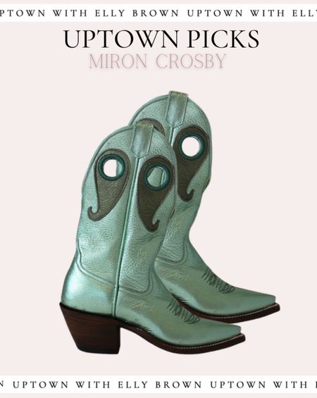 Miron Crosby // metallic shoes // western boots // rodeo 

#LTKshoecrush #LTKSeasonal #LTKstyletip