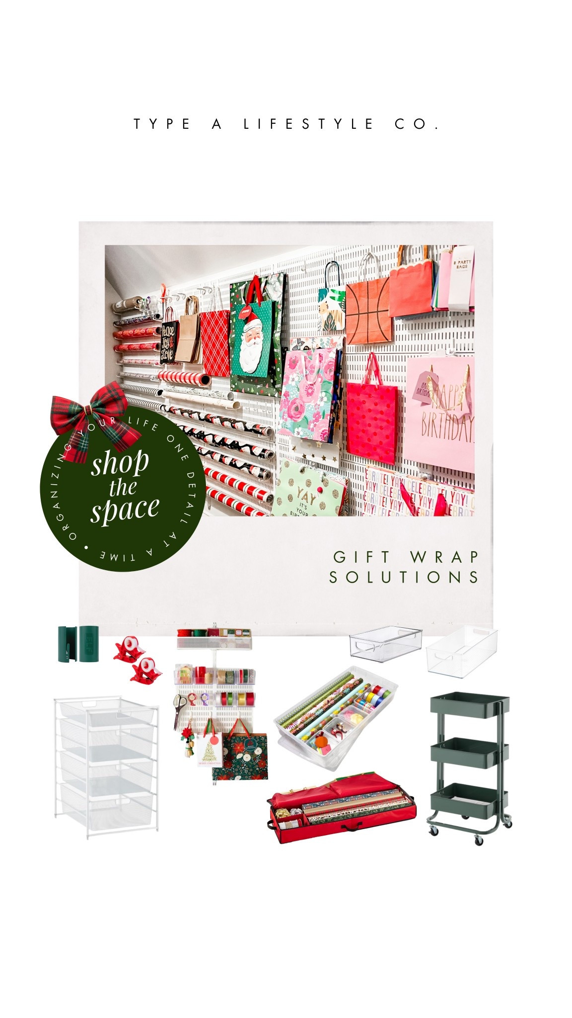Shop our favorite gift wrap storage solutions to keep you organized this holiday season!

#LTKSeasonal #LTKHoliday #LTKHome