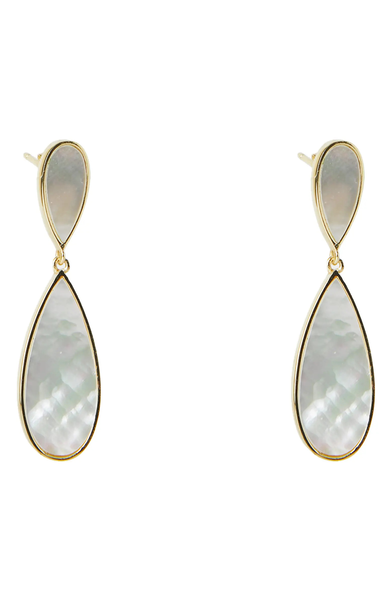 Argento Vivo Sterling Silver Mother-of-Pearl Drop Earrings | Nordstrom | Nordstrom