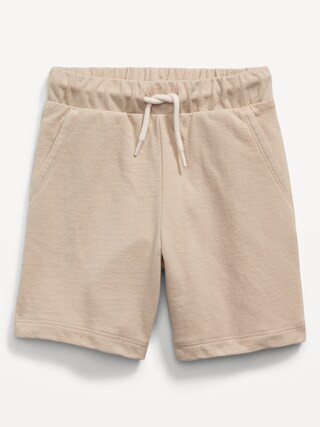 Functional-Drawstring French Terry Pull-On Shorts for Toddler Boys | Old Navy (US)
