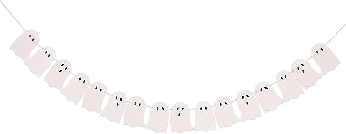 Halloween Ghost Garland - Scary Halloween Decoration, Ghost Banner, Halloween Decorations Indoor,... | Amazon (US)