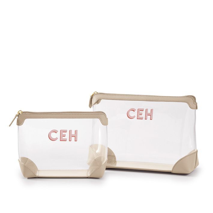 Clear Pouch, Set of 2 | Mark and Graham