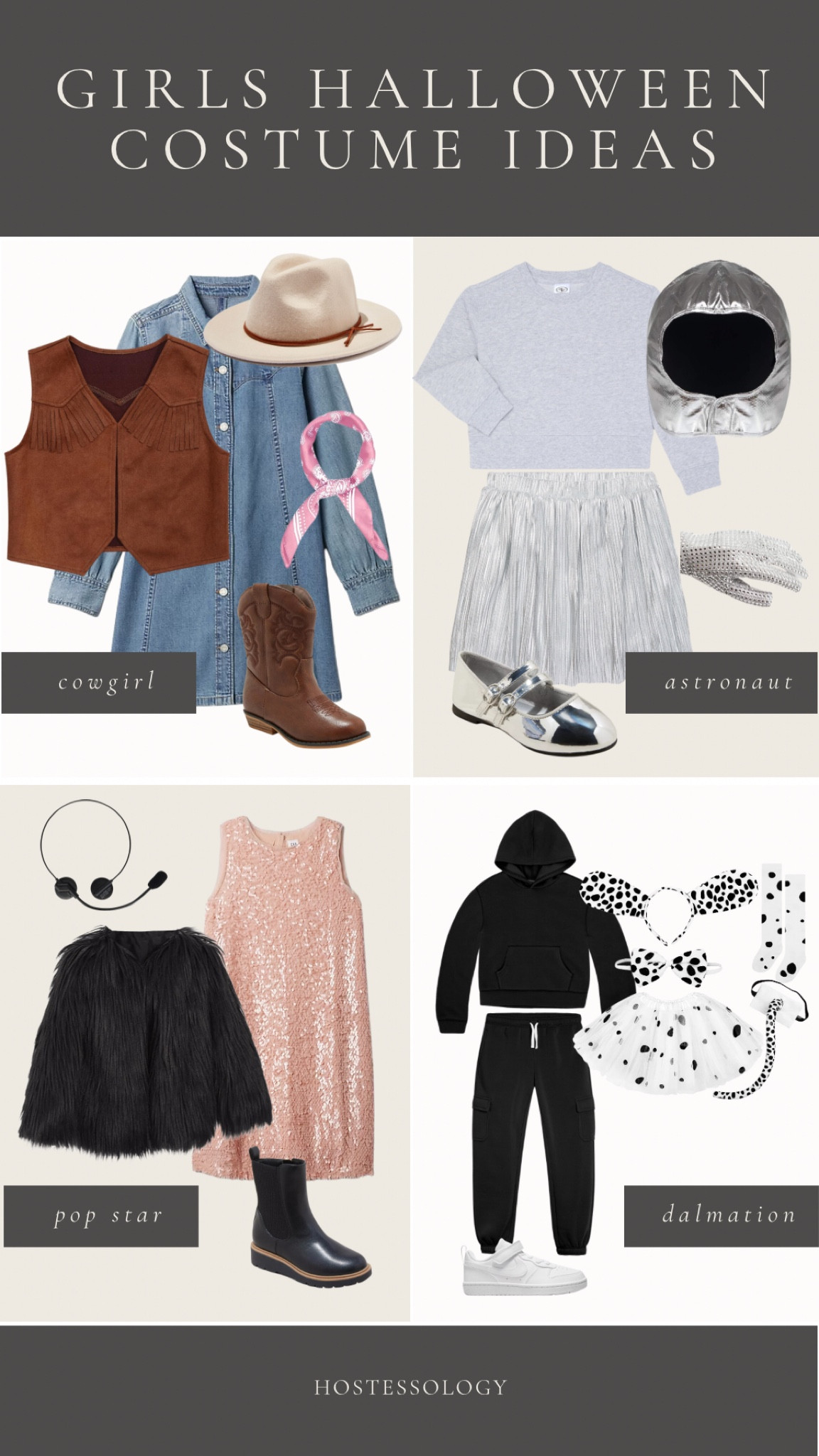 Halloween costume ideas for girls ✨ cowgirl, astronaut, pop star, & Dalmatian 🤠🪐🎤🐾

#LTKHalloween #LTKKids #LTKStyleTip