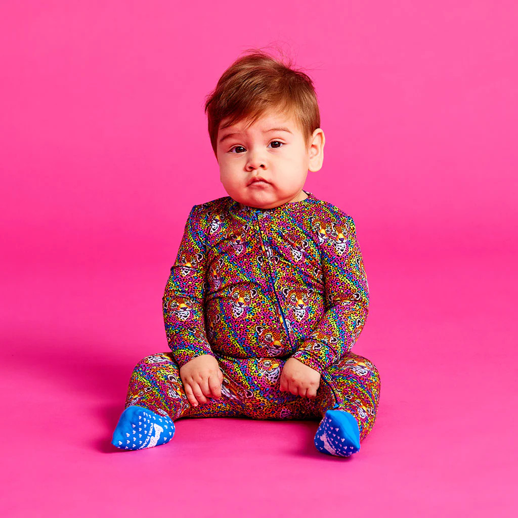 Leopard Multi Baby Convertible Sleeper | Lisa Frank® Hunter™ | Posh Peanut