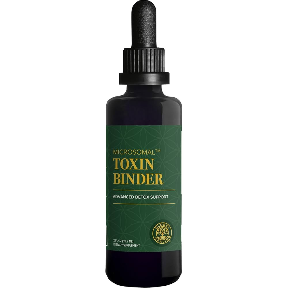 Global Healing Center - MicroSomal Toxin Binder - Detox Support - 2 Fl Oz | Amazon (US)