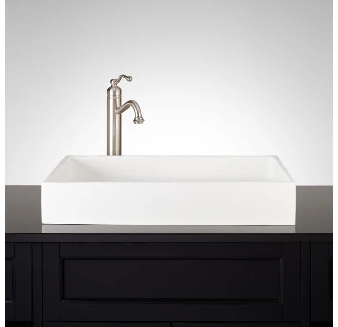 Cosima 24" Resin Vessel Bathroom Sink | Build.com, Inc.