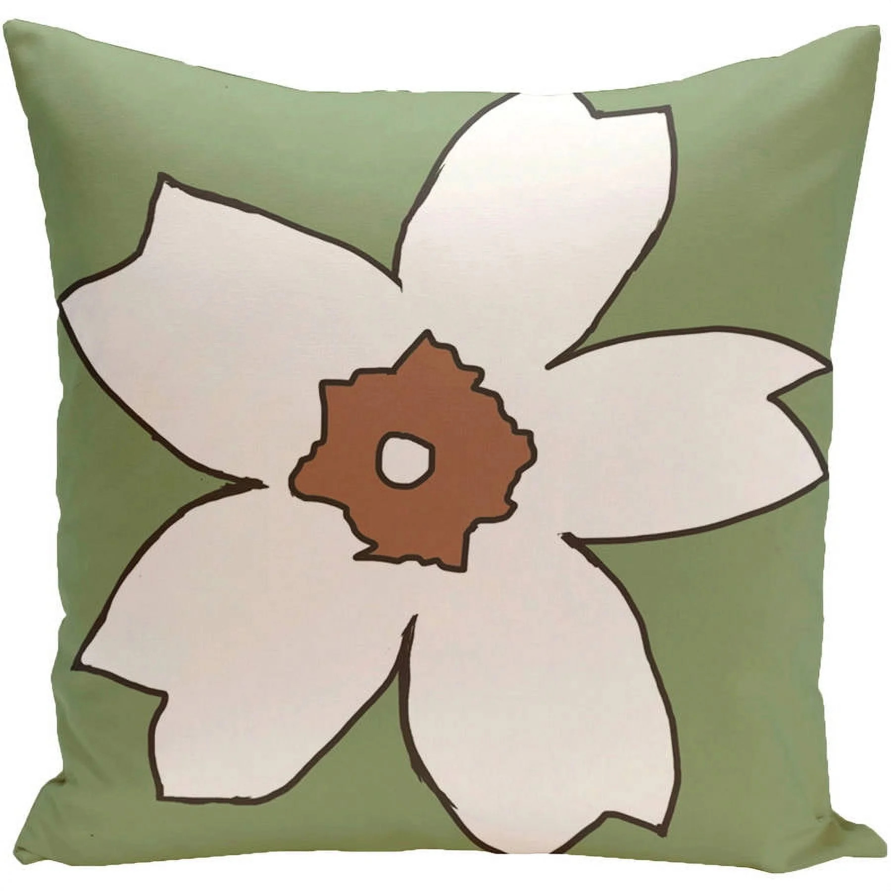 Simply Daisy 16" x 16" Polyester Outdoor Pillow - Walmart.com | Walmart (US)