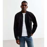 Men's Black Regular Bomber Jacket New Look | New Look (UK)