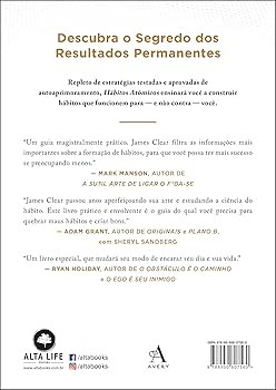 Hábitos Atômicos: um Método Fácil e Comprovado de Criar Bons Hábitos e se Livrar dos Maus- I... | Amazon (BR)