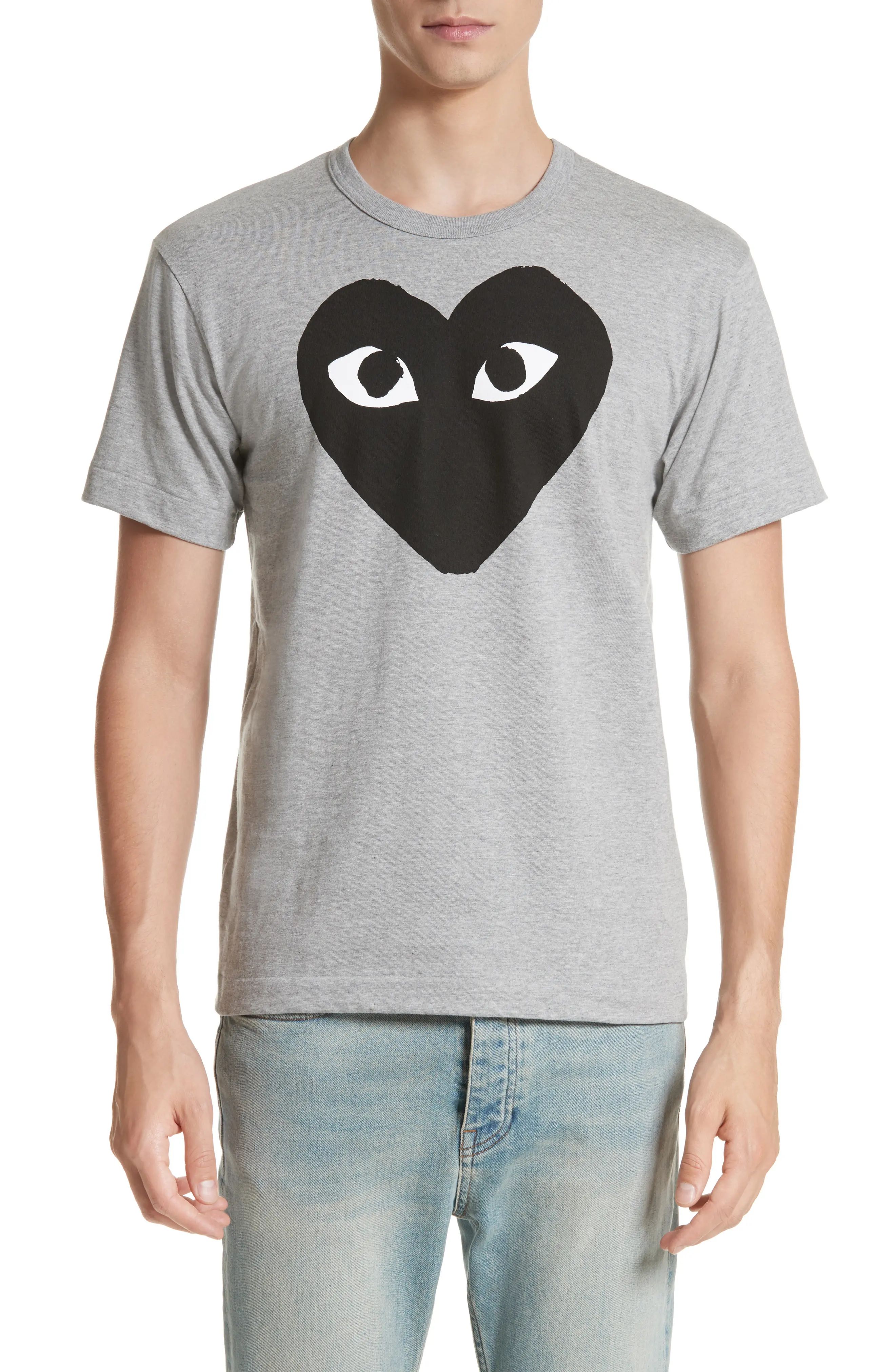 Comme des Garçons PLAY Logo Graphic Crewneck T-Shirt | Nordstrom
