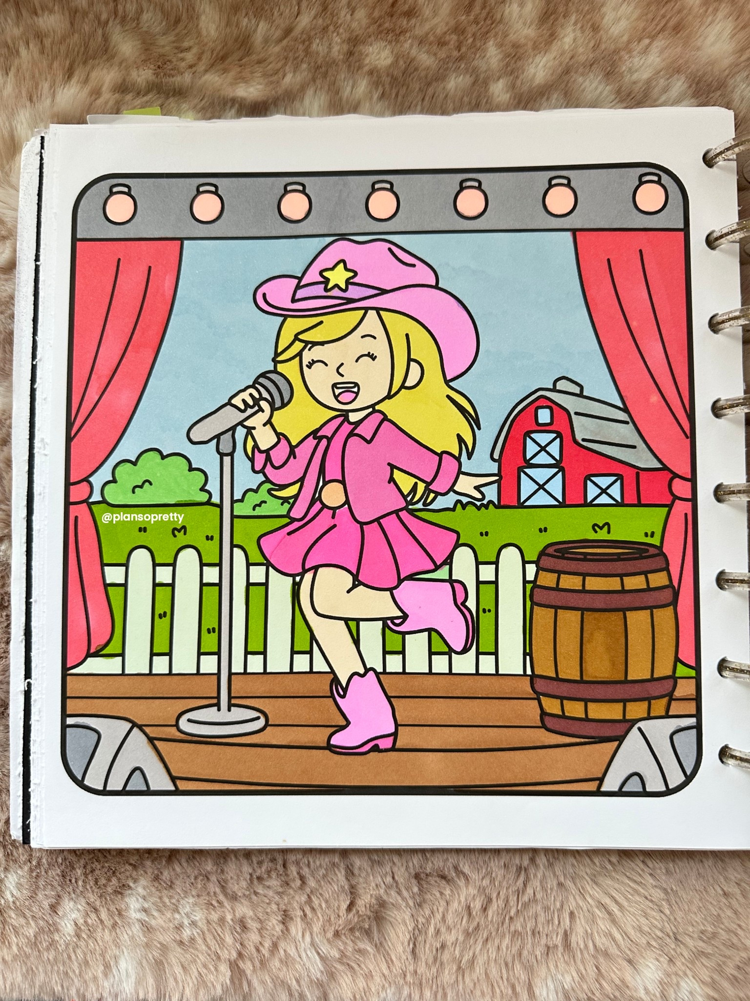 Theme of the month is jobs and hobbies! Yeehaw 🤠 saddle up for some karaoke! From Country Girl books and markers linked in my bio and stories #yeehaw #countrygirl #cozycoloringstudio #girlmoments #cutecoloring #easycoloring #affordablecoloring #amazonfinds #girlycoloring #countrytown #cozycoloring #coloringpages #coloringbooks #adultcoloring #hodown #countrymusic

#LTKKids #LTKSeasonal #LTKFindsUnder50