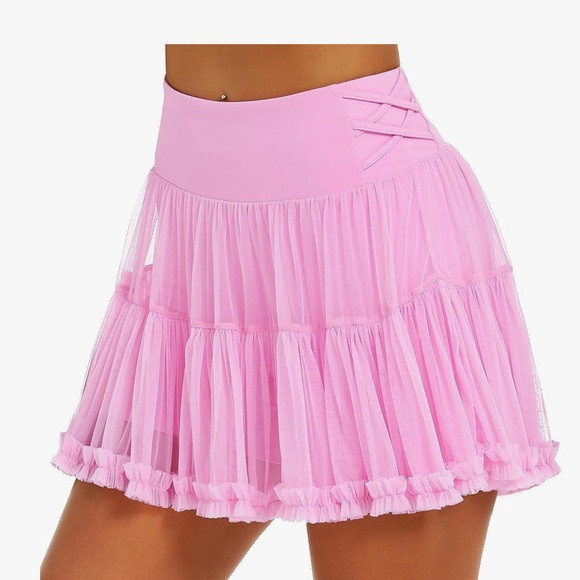 Amazon Women's Pink Mini Skort | Poshmark