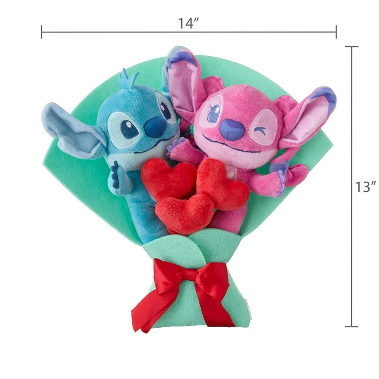 Medium Stitch Plush Bouquet, 13", Valentine's Day by Just Play | Walmart (US)