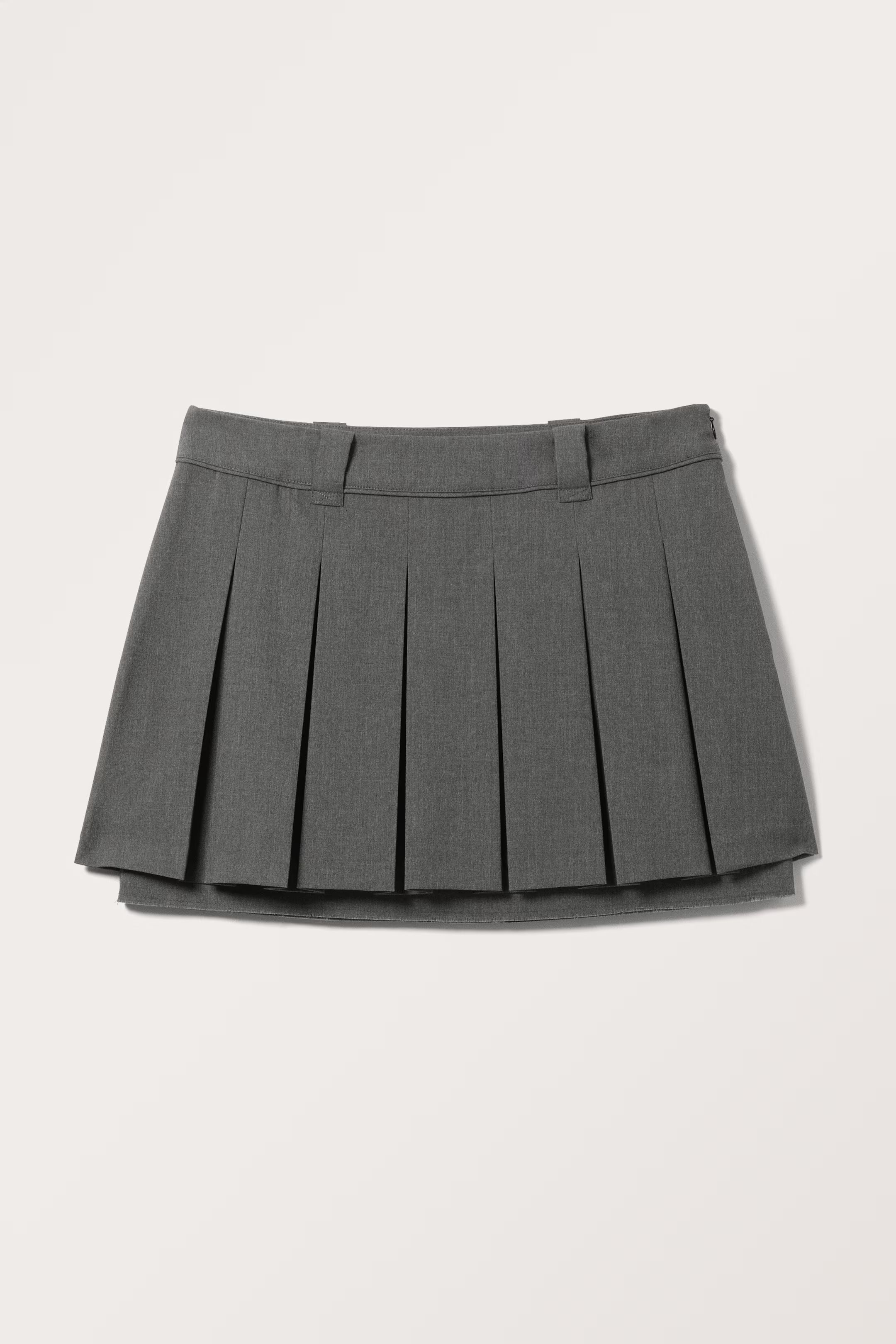 Low Pleated Mini Skirt | H&M (UK, MY, IN, SG, PH, TW, HK)