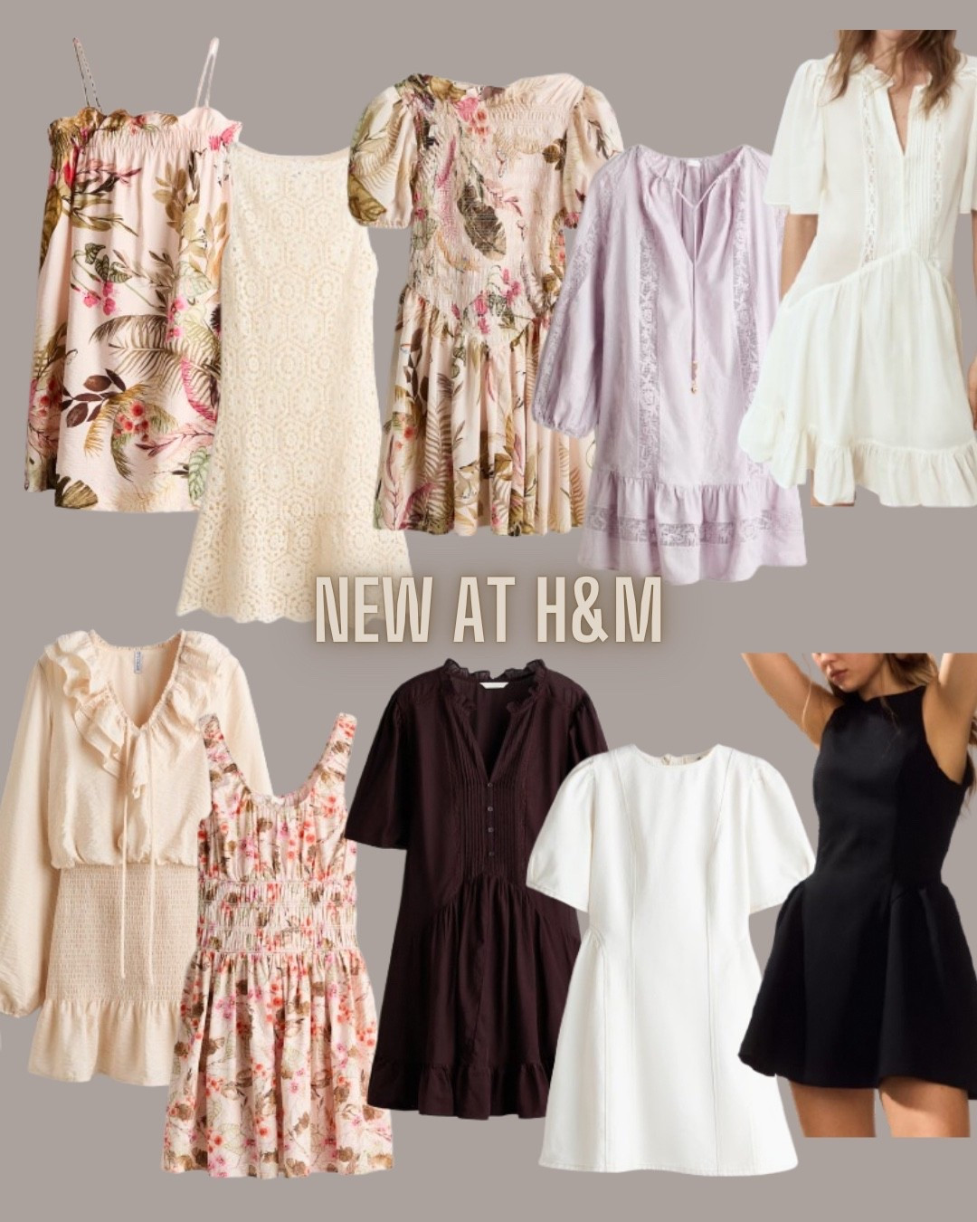 H&M fashion
Mini dress
Spring dress
Resort wear

