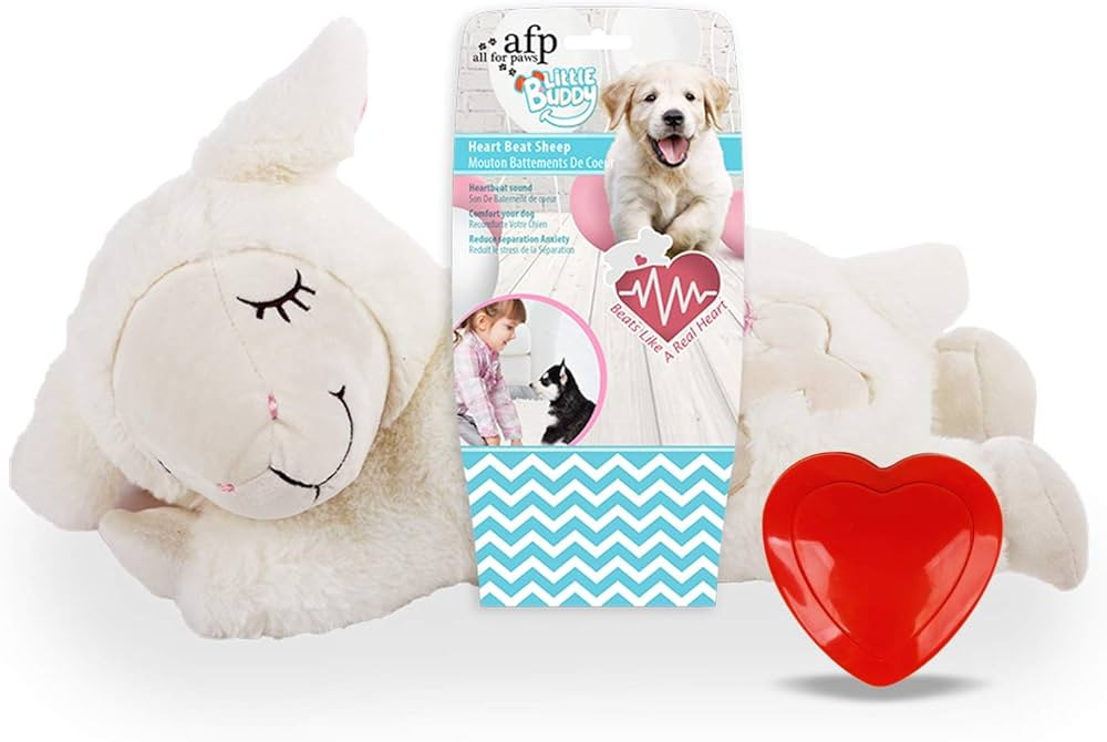 ALL FOR PAWS Heartbeat Dog Toy for Puppy,Dog Behavioral Sleep Aid Puppy Toys,Puppy Heartbeat Stuf... | Amazon (US)