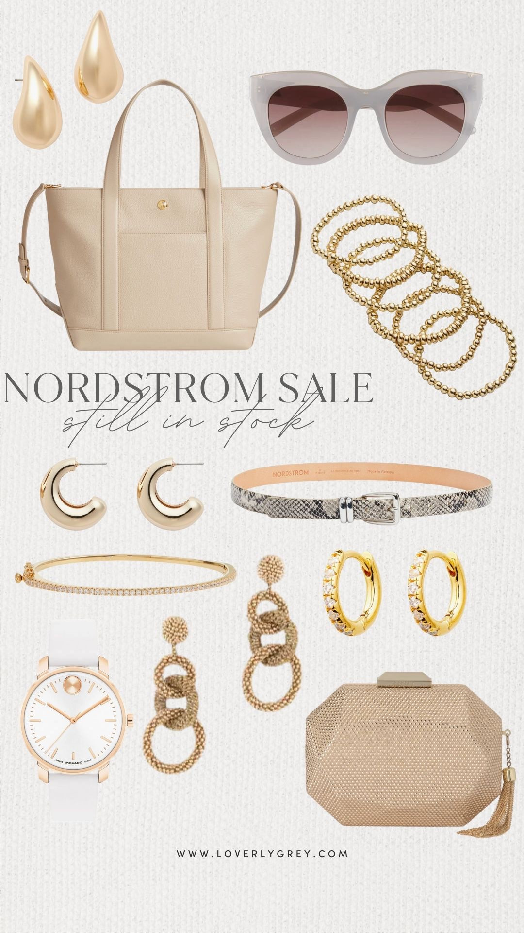 These accessories are perfect to pair with any outfit! 💕

Loverly Grey, NSALE, Nordstrom sale, neutral accessories, statement accessories 

#LTKStyleTip #LTKSeasonal #LTKSaleAlert