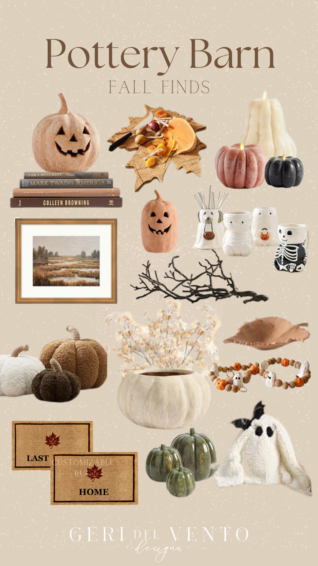 Pottery Barn Fall and Halloween Finds 

 #LTKSeasonal #LTKHome