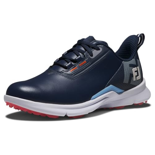 FootJoy Women's FJ Fuel Golf Shoe, Navy/White/Pink, 7 | Amazon (US)