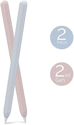 AhaStyle Ultra Thin Case Silicone Skin Cover Compatible with Apple Pencil 2nd Generation, iPad Pr... | Amazon (US)