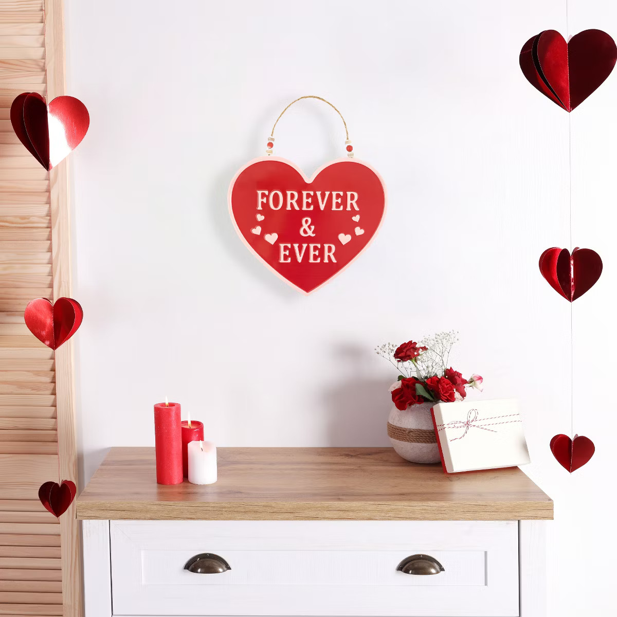 Northlight Forever and Ever Valentine's Day Wall Decoration - 13.75" | Target