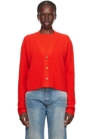SSENSE Exclusive Red Cardigan | SSENSE