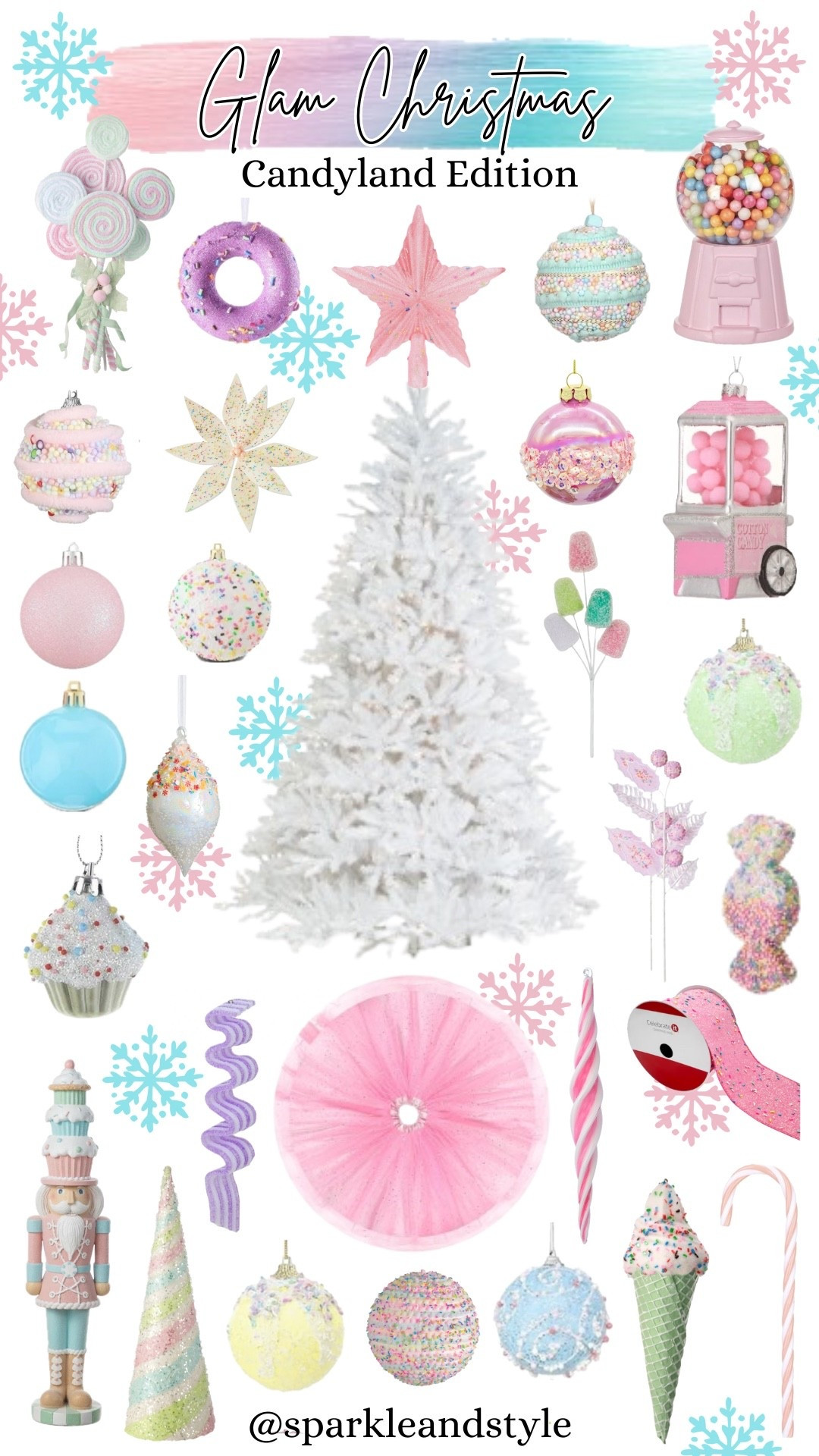 Glam Christmas: Candyland 🍬🧁🍭

Christmas decor, Christmas tree, Christmas ornaments, Christmas ribbon, Christmas tree skirt, christmas stocking, Christmas wreath, Christmas tree topper, Christmas stocking holder, home interior, home decor, home accessories, home decoration, glam Christmas decor, girly girl Christmas, Luxe Christmas, elegant Christmas, classy Christmas, Christmas tree decorations, Christmas decorations

#LTKHoliday #LTKHome #LTKSeasonal