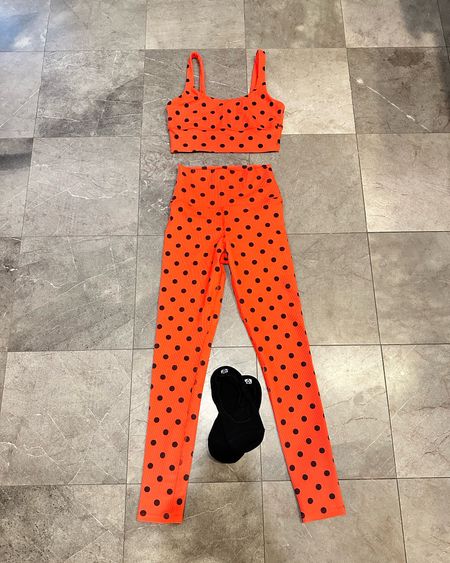Polka dot vibes for your active day!
This activewear is spot on! 

#LTKunder100 #LTKfit #LTKstyletip