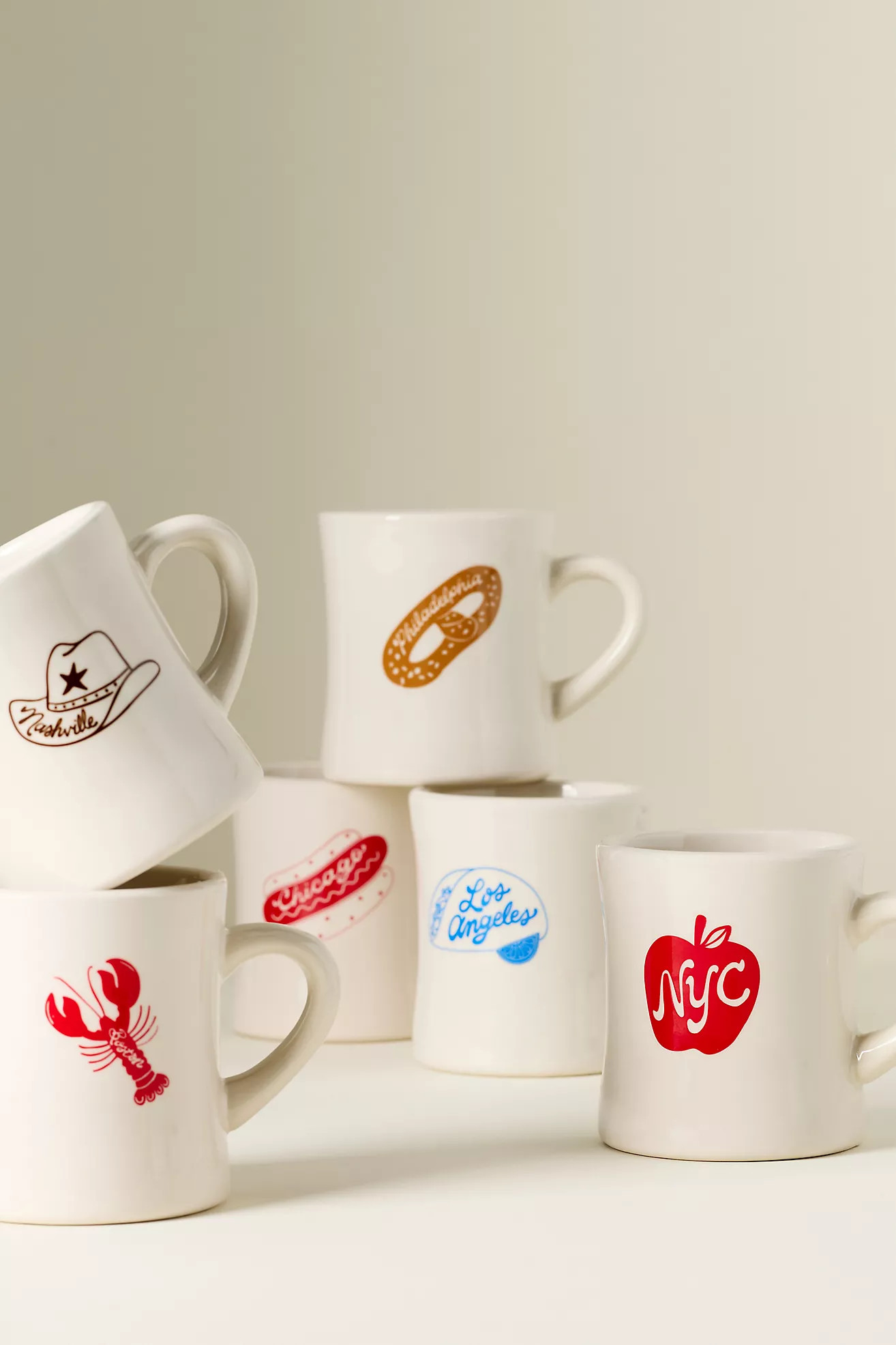 Alice & Wonder City Food Icon Mug | Anthropologie (US)