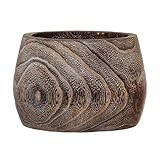 Creative Co-Op 7" Round x 5" H Paulownia Wood Bowl, Brown Decorative Accents, Multi | Amazon (US)