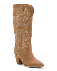 Preston Western Heel High Shaft Boots | Women's Shoes | Marshalls | Marshalls