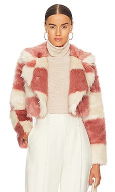 Annie Cropped Faux Fur Jacket
                    
                    MAJORELLE | Revolve Clothing (Global)