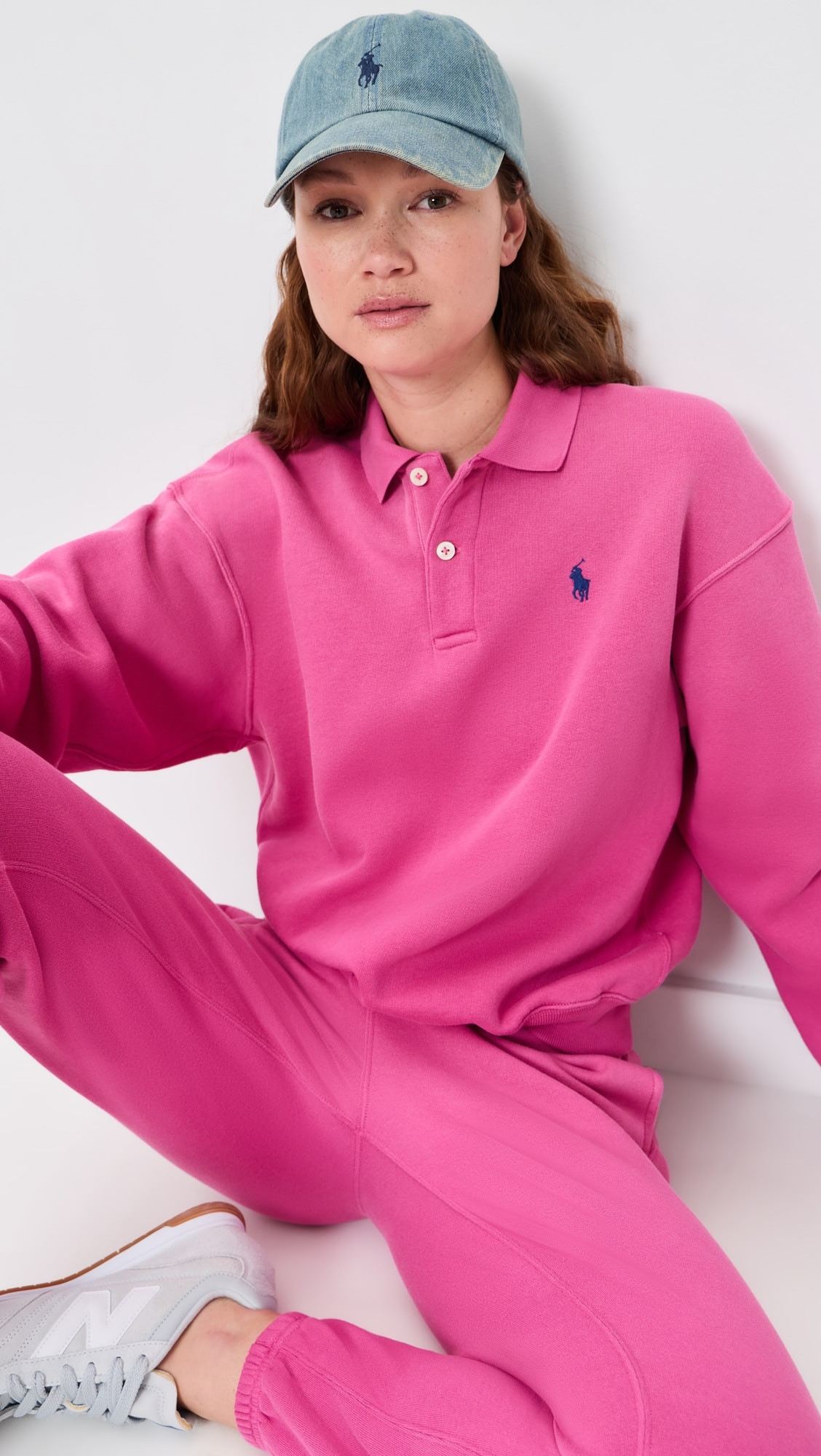 Polo Long Sleeve Fleece Pullover | Shopbop