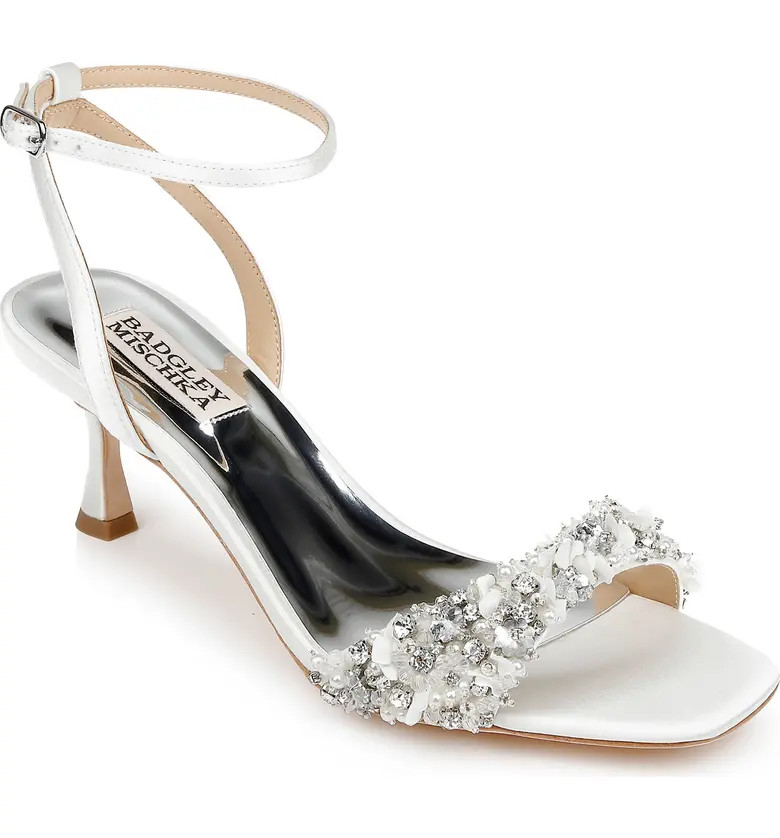 Badgley Mischka Collection Telissa Ankle Strap Sandal | Nordstrom | Nordstrom