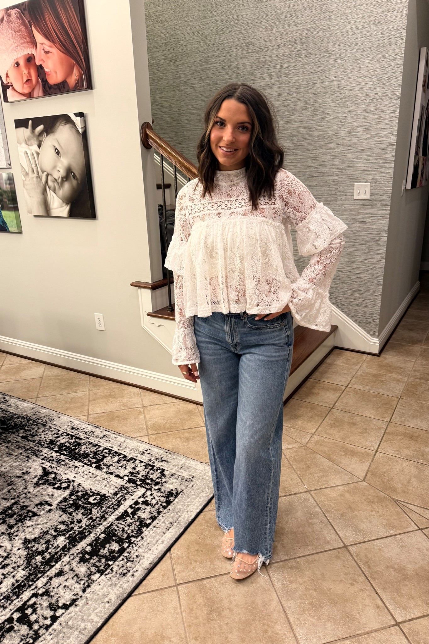 Cute outfit alert! This top is so cute! Dress it up or down❤️

#LTKmomlife #LTKootd #LTKBeauty