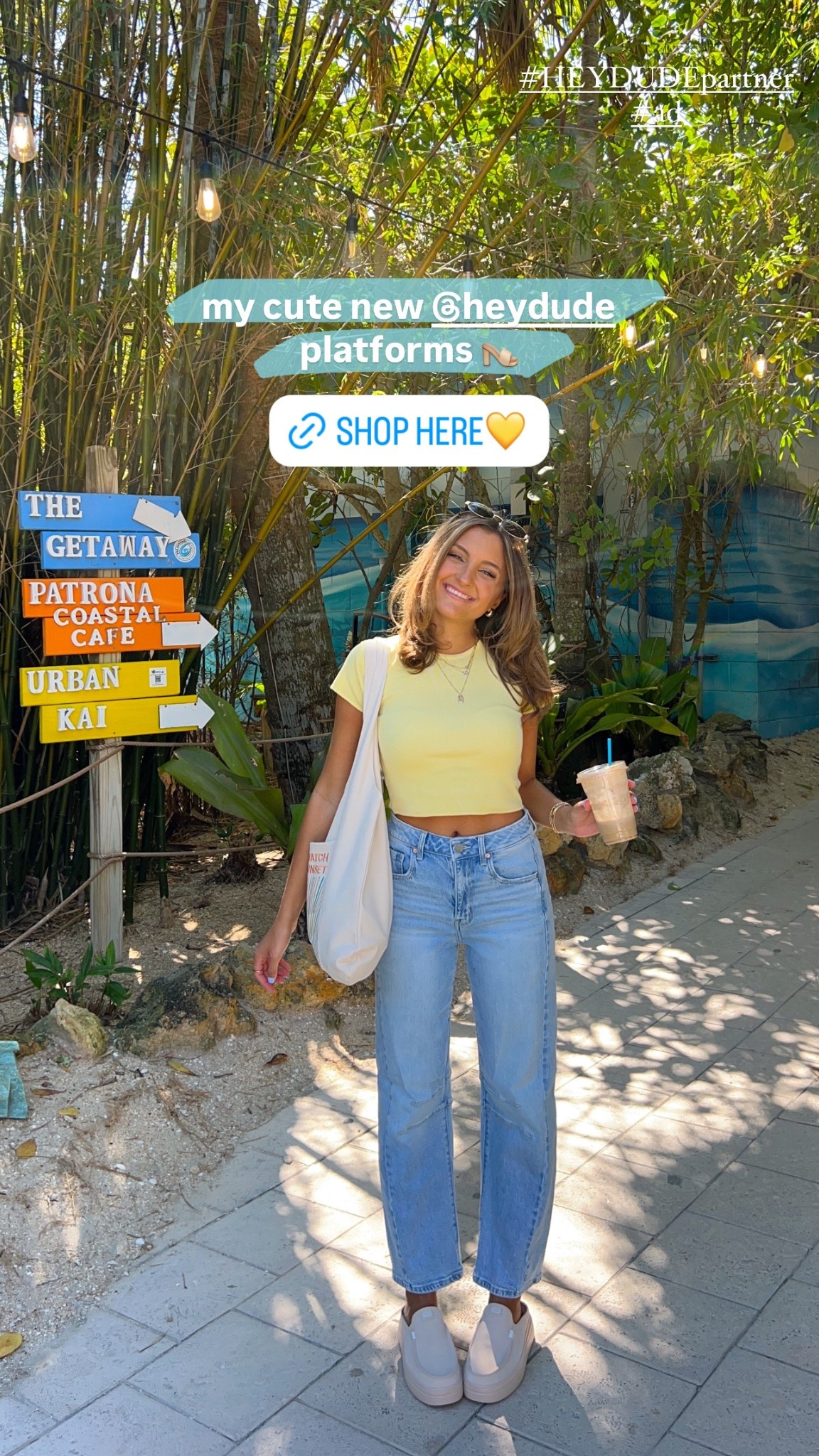 I think you need a pair of these @heydudeshoes for spring 💛👡🌸 #HEYDUDEpartner #ad #HEYDUDEaustinlift