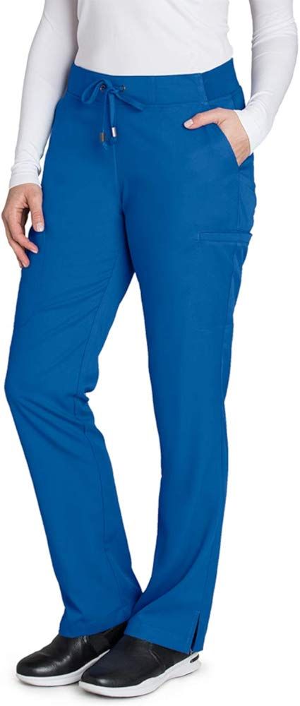 Grey's Anatomy 6-Pocket Flat Front Pant for Women - Modern Fit Medical Scrub Pant | Amazon (US)