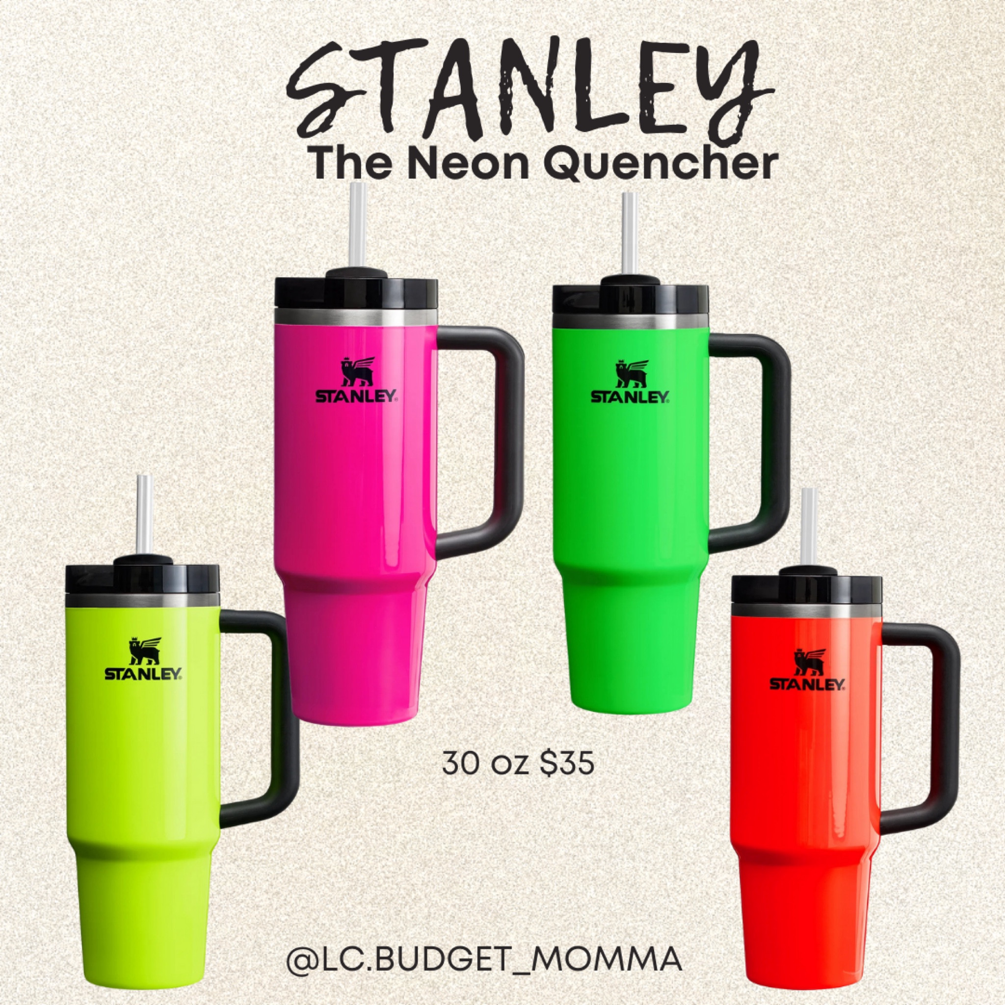 30 oz! Neon Stanley Collection 

#neon #stanley 

#LTKSeasonal